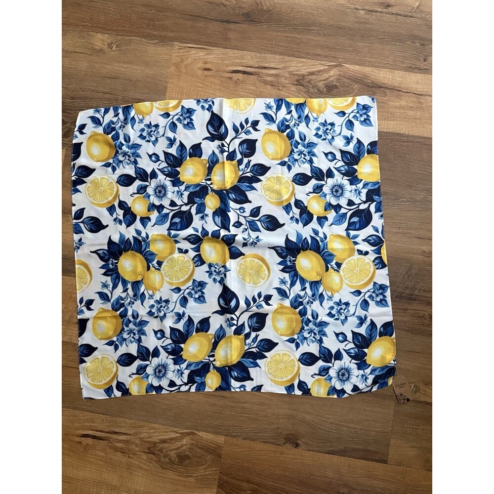 Amalfi Italy Coast Positano Silk Scarf Lemon Scarf Summer Scarf Gift for Her NWT